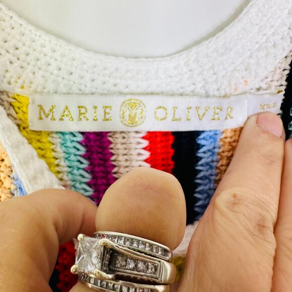 Marie Oliver Multicolor Striped Blouse - Picture 2 of 6